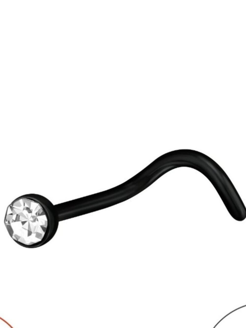 Titanium Nose Stud 0.8mm
